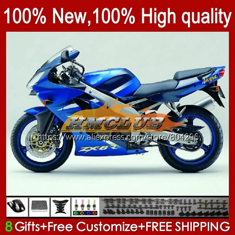 

ZX636 средства ухода за кожей для KAWASAKI NINJA ZX 6R 636 6 R 2000 2001 2002 72No.192 600CC завод синий ZX-6R ZX600 ZX-636 ZX6R 00 01 02 обтекатели