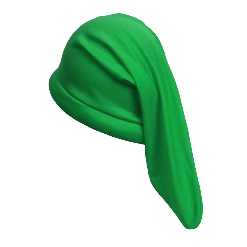 Green Шапка гнома, Рождественская шляпа эльфа, костюмы гномов, шляпа в семи цветах, шапки для вечеринки на день рождения, реквизит для косплея - Цвет: Green