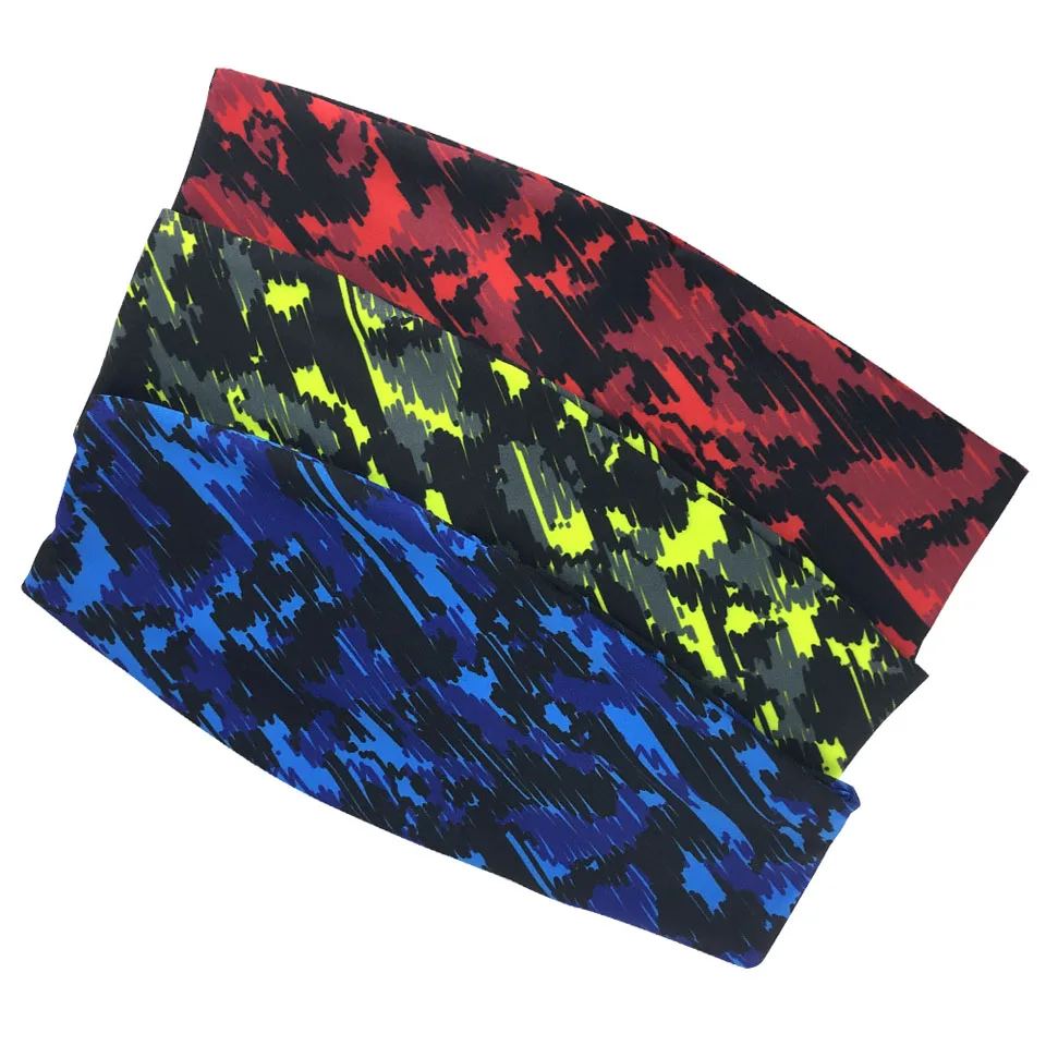 

Absorbent Cycling Headband Men Bandana Ciclismo Sport Hair Sweatband Non-slip Bike Headwear Running Fitness Hairband