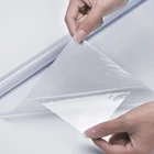 3045608090cmPVC матовый оконная пленка Водонепроницаемый Стекло Стикеры дома Спальня Ванная комната офис конфиденциальности скрабы Мороз без клея