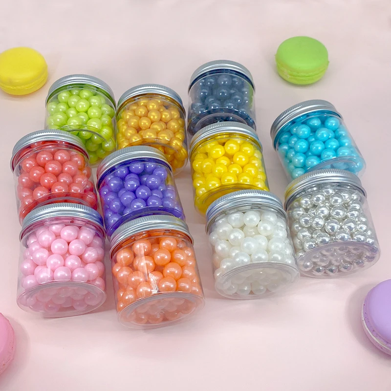 10mm/15g Colorful Beads Edible Pearl Sugar Ball Fondant Sprinkles Cake Baking Silicone Chocolate Decoration Gold Powder | Дом и сад
