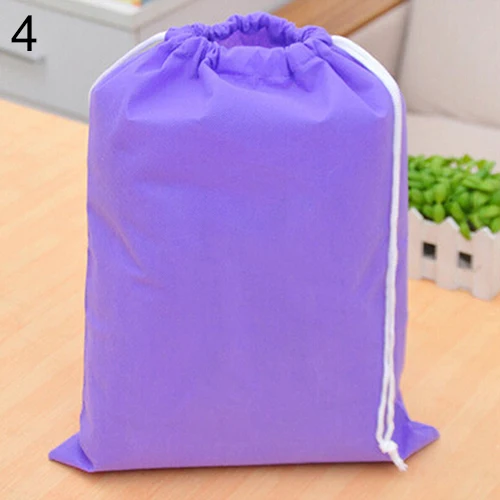 Laundry Shoe Travel Pouch Portable Tote Drawstring Storage Bag Organizer | Дом и сад