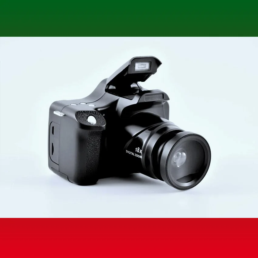 

Цифровая видеокамера HD 1080P, профессиональная камера с 18-кратным цифровым зумом и защитой от вибрации с широкоугольным объективом