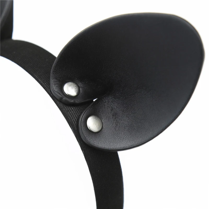 Ролевые Фетиш сексуальные уши демона для женщин и мужчин гей Кружевная повязка