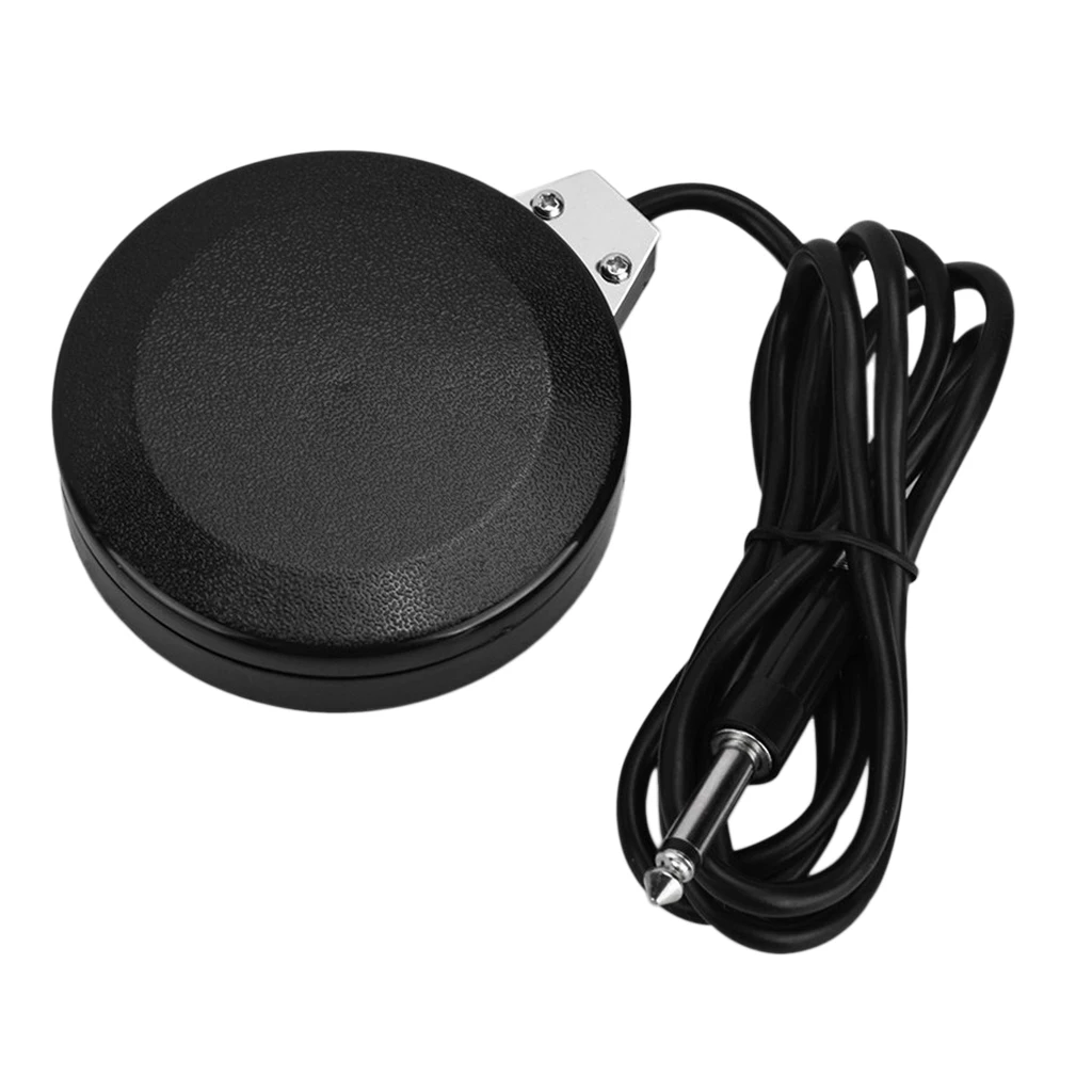 

Premium Tattoo Pedal Switch, Round Tattoo Foot Pedal Switch with Silicone Power Cord Controller for Tattoo Machine Power Supply