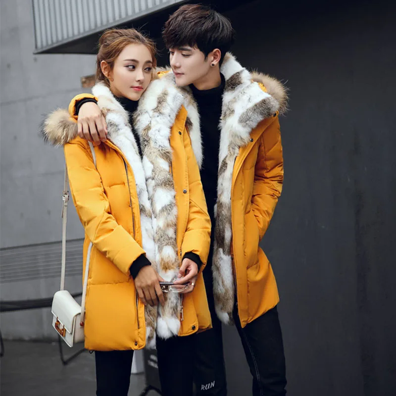 2019 Зимний пуховик зеленого цвета в армейском стиле длинная куртка Корейском