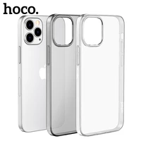 hoco ultra thin clear case for iphone 13 12pro max soft tpu for iphone 13 mini transparent back cover phone protective case 2021
