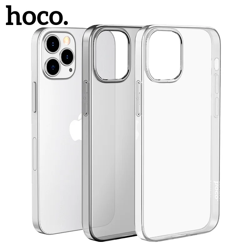 Ультратонкий Прозрачный чехол HOCO для iPhone 13 12pro Max мягкий из ТПУ Mini прозрачная