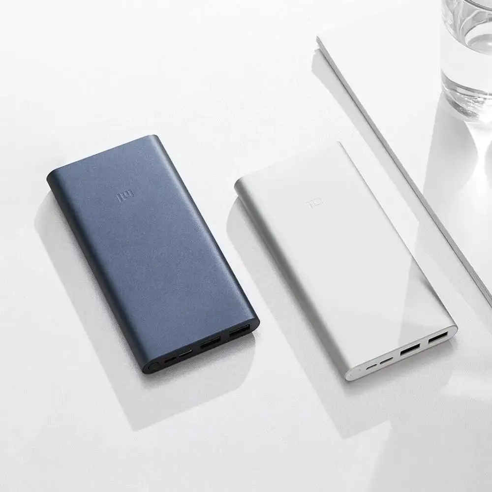 Xiaomi Power Bank 3 10000 мАч PLM13ZM USB Type C QC3.0 Быстрая зарядка Mi Powerbank портативное зарядное