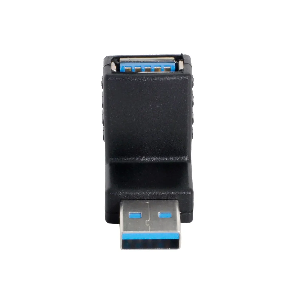 

Chenyang Super Speed USB 3.0 90d M/F A male to Female down Angled Adapter Black Plug Converter for Laptop retina Vertical