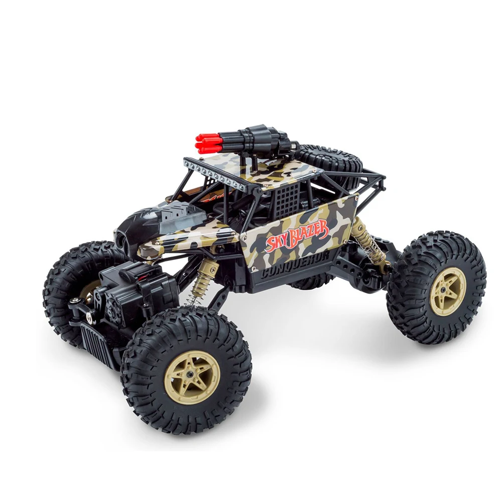 WLtoys 18428 RC Car 2.4G 4WD Off-Road Camera Climbing RC Car Electric Wifi Map Missile Car Remote Control Racing Car Toys Gifts