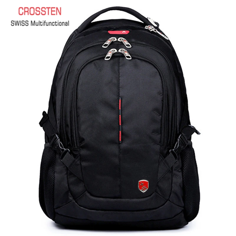 

Многофункциональный рюкзак Crossten Swiss для 15,6-дюймового ноутбука, Вместительная дорожная сумка, водонепроницаемый школьный рюкзак, рюкзак