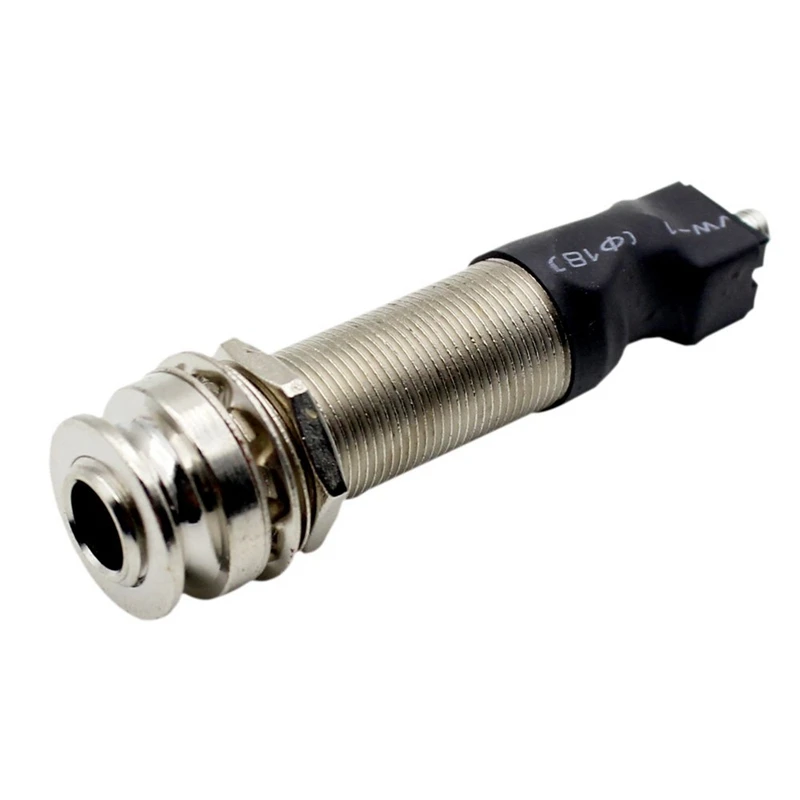 Звукосниматель для фолк гитары Пикап пьезо кабель палка 6 35 мм концевой штырь