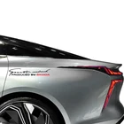 1 шт. Новая Спортивная 3D наклейка для стайлинга автомобиля, декоративная наклейка на корпус для Skodas Octavia A5 A7 Fabia, превосходные аксессуары для стайлинга автомобиля