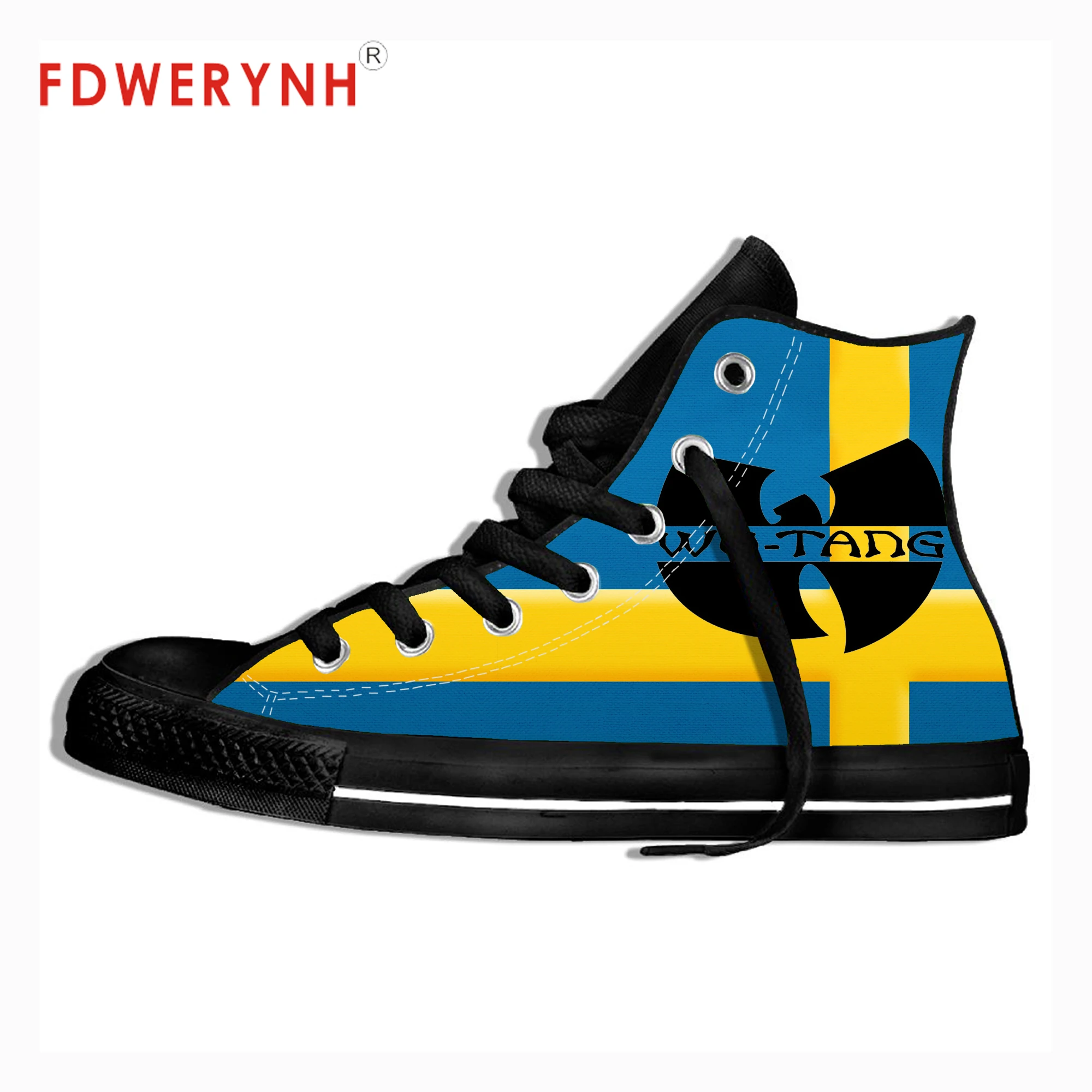 Wu Tang Clan/мужская повседневная обувь из вулканизированной ткани. DARE 3D Zapatos De Hombre; модная крутая уличная дышащая парусиновая обувь черного цвета