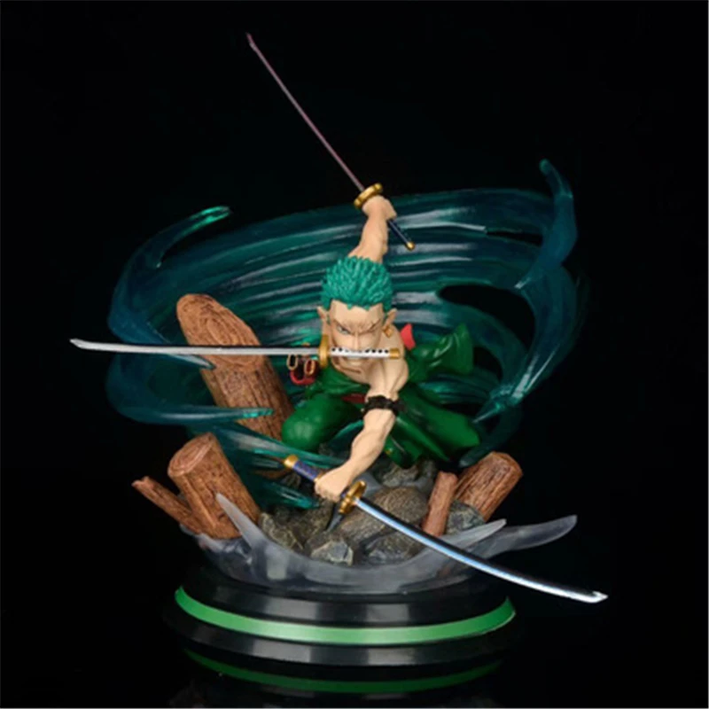 

One Piece Anime Figure Roronoa Zoro Action&ToyFigures Figurine Three Thousand Worlds 18Cm Toy Periphery Ornaments Models Gift