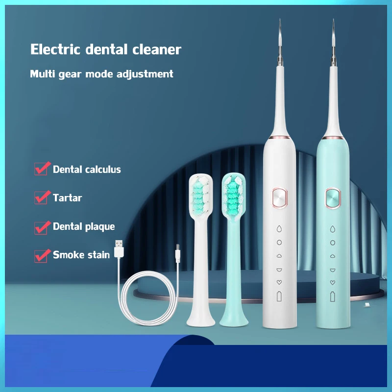

Ultrasonic Tooth Oral Irrigator Electric Toothbrush Dental Calculus Remover Tooth Scaler Cleaner Dental Care Electric Cleaning