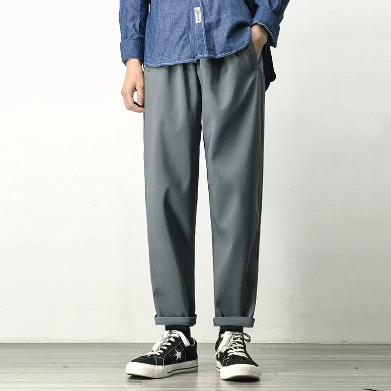 Мужские шаровары для бега мужские черные хлопковые комфортные брюки Летние