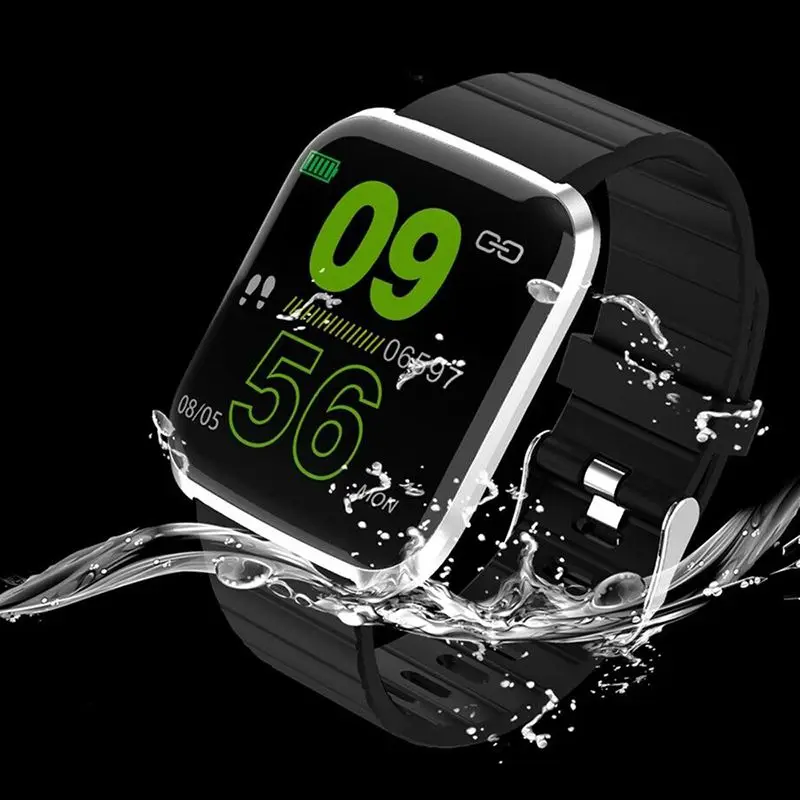 116pro Смарт часы Smartwatch Браслет монитор сердечного ритма кровяного давления фитнес