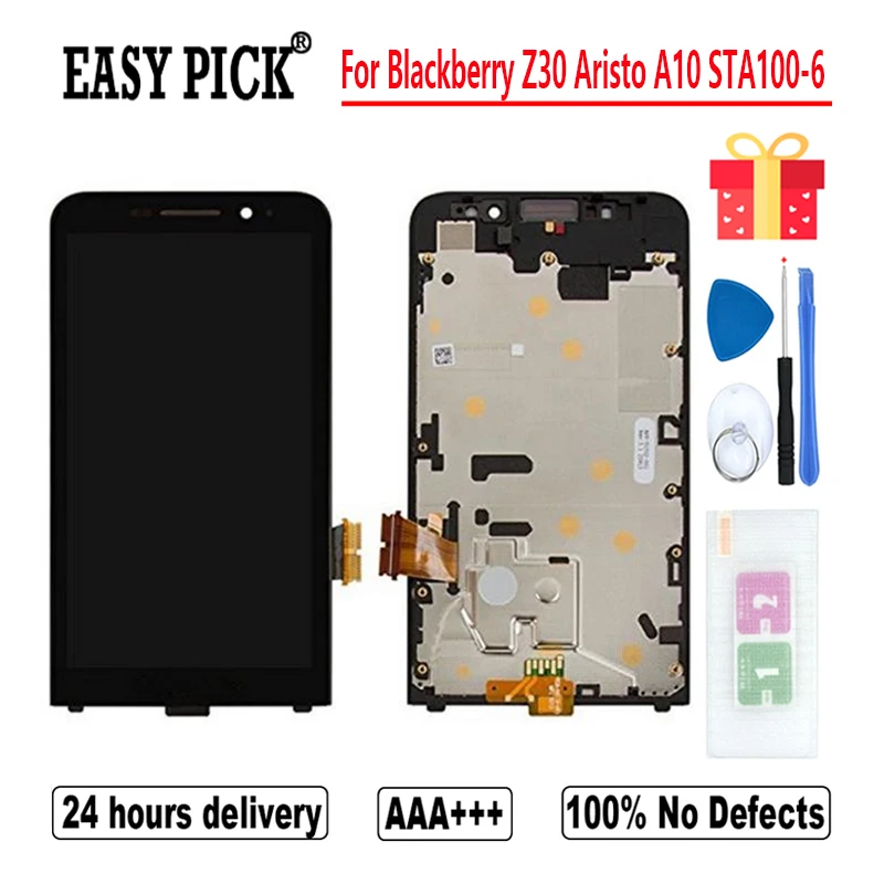 ЖК-дисплей для Blackberry Z30 3G Aristo A10 STA100-6 STA100-5 -4 -3 -2 -1 кодирующий преобразователь