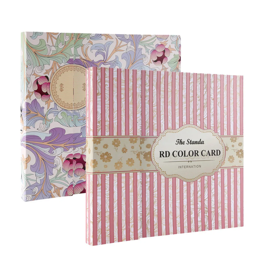 120 цветов s Ложные карты для дизайна ногтей книжная карта лак цветной дисплей