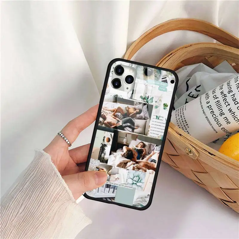 

After Movie Phone Case Tempered glass For iphone 11 12 PRO MAX X XS XR 5C 6 6S 7 8 plus