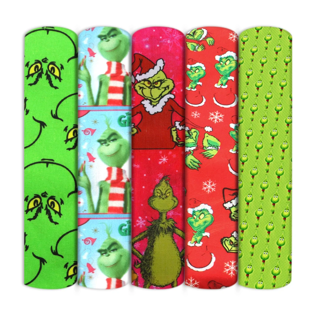 Счастливого Рождества полиэстер хлопок Швейные стеганые ткани рукоделие