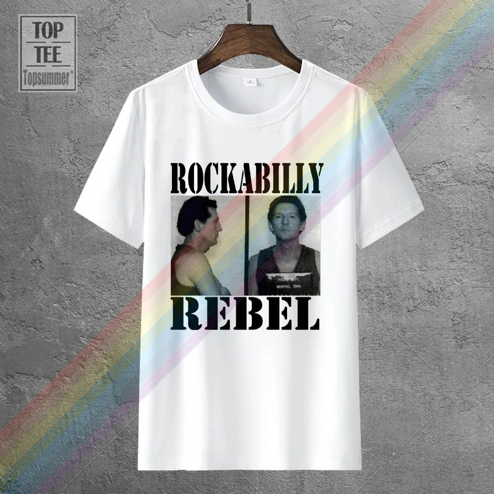 

2017 Men'S Jerry Lee Lewis Rockabilly Rebel Foto Archivo Policial Camiseta 3D Print Men'S Tee Tops Summer Short Sleeve Tee