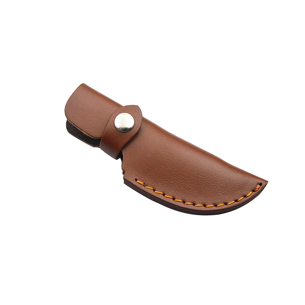 

Sheath Holster Wear Resistant Snap Fastener Outdoor Camping Belt Loop Holder Hunt Multi Tool Case Pocket PU Leather Hiking