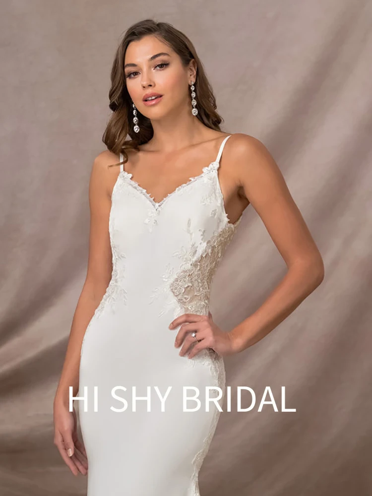 

Hi Shy Bridal 2021 New Luxury Lace Wedding Dresses Suitable for Every Bride Free Tailored Plus Size and Free Shipping