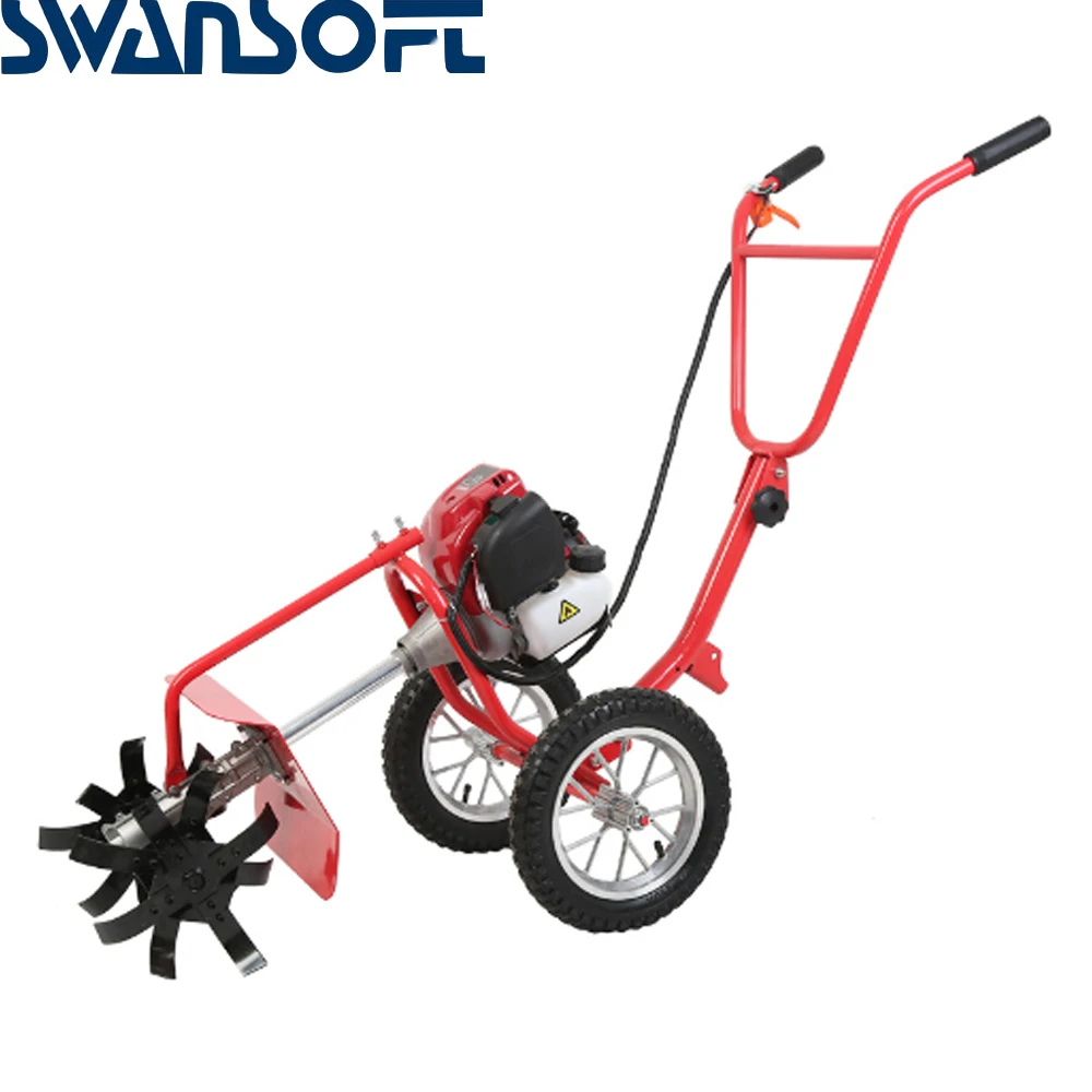 Ручная четырехтактная газонокосилка 140F маленькая Микромашина для обработки