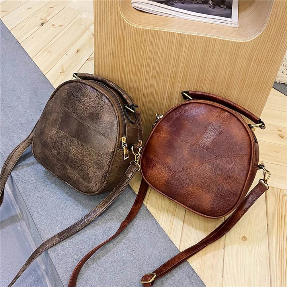 

Женские винтажные сумки через плечо из искусственной кожи, однотонные универсальные стильные сумки-мессенджеры, сумки для покупок