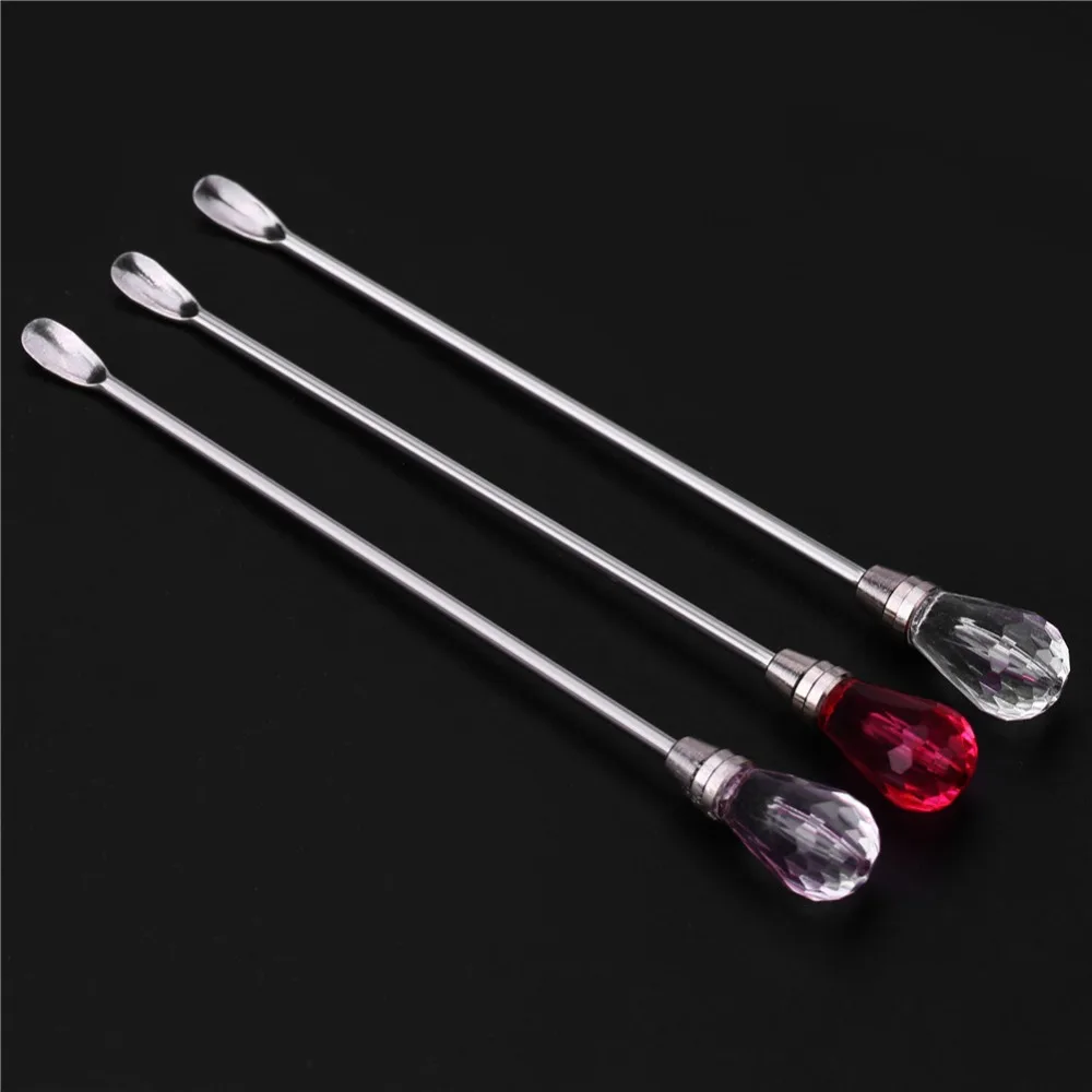 3 шт./лот стержень из нержавеющей стали для перемешивания пигмента ложка