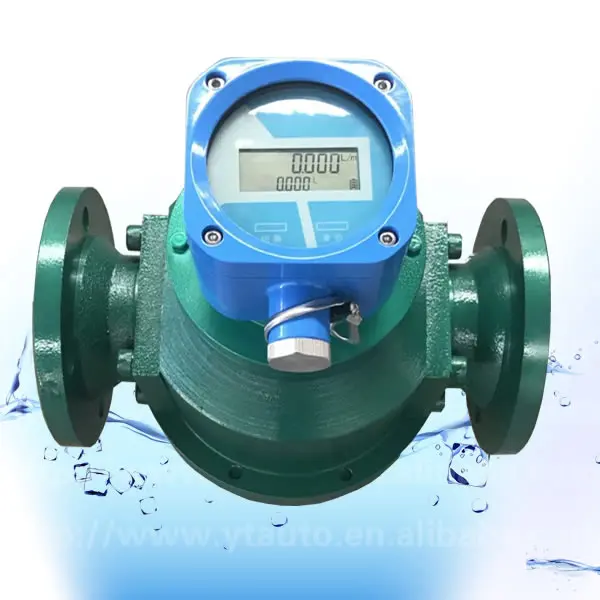 

High Quality Diesel Fuel Digital Flow Meter Oval Gear Type