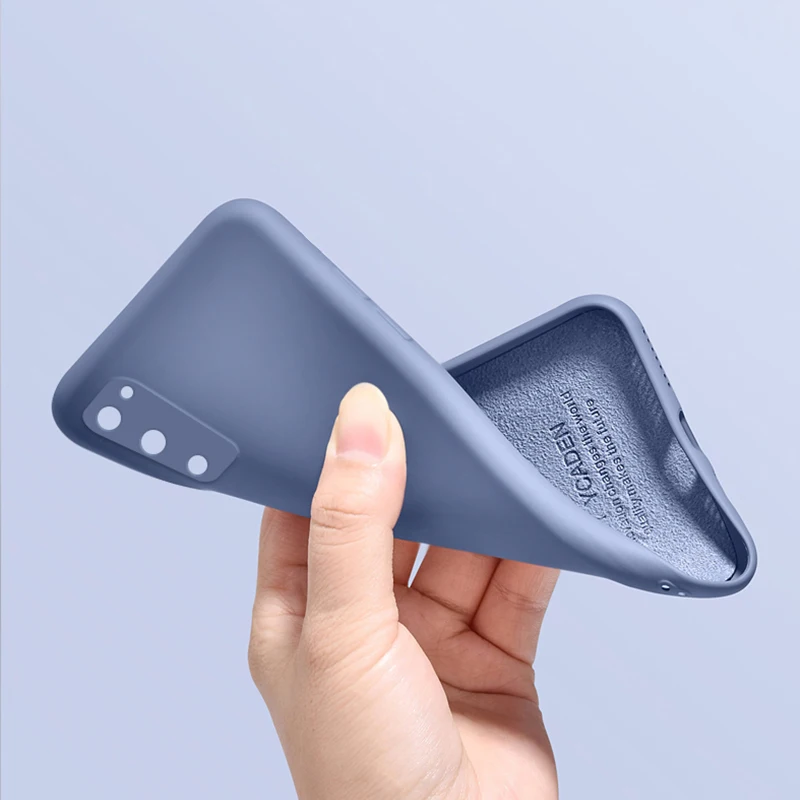 

Orignal Liquid Silicone Soft Case For Samsung Galaxy S21 S20 FE Ultra Plus S20FE Shockproof Camera Protection Cover Coque