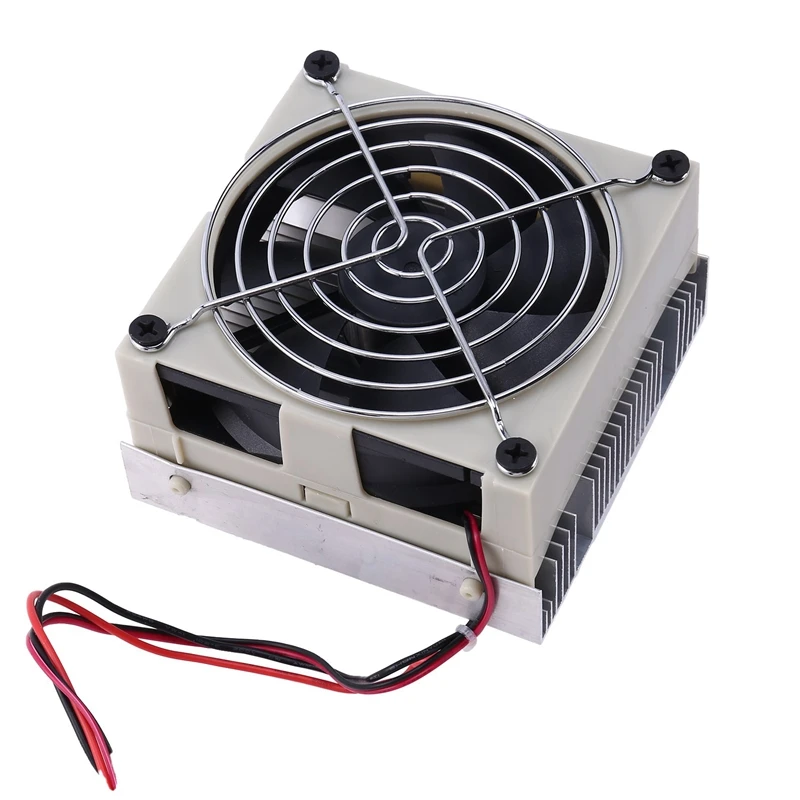

Hot DIY Thermoelectric Cooler Cooling System Semiconductor Refrigeration System Kit Heatsink Peltier Cooler for 10L Water