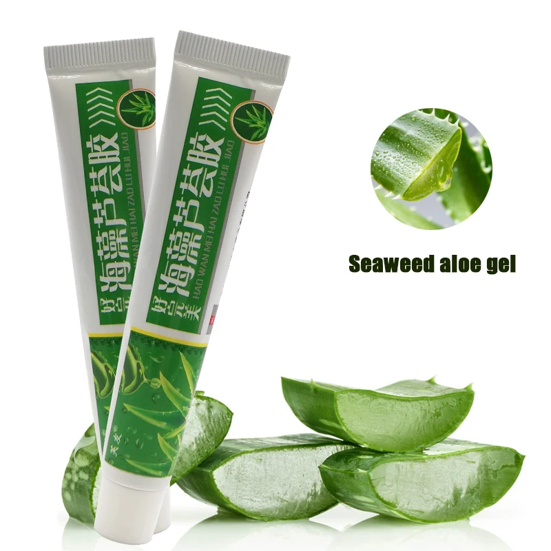 

Seaweed Aloe Gel Remove Acne Lasting Moisturizing Whitening No Irritating Face Gentle Care