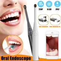 wifi wireless usb dental hd intraoral camera endoscope led light waterproof oral dental endoscope mirror whitening