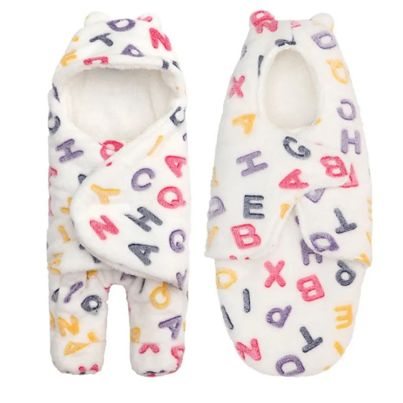 Теплое одеяло для грудничков из Обёрточная бумага младенцев новорожденных