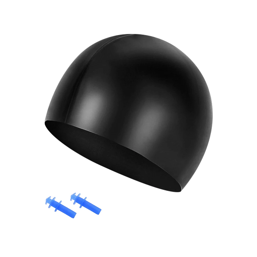 Плавание Кепка шапка чехол для взрослых женщин мужчин водонепроницаемый гибкий