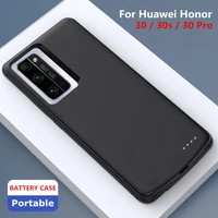 6800mah slim battery charger cases for huawei honor 30 pro battery case power bank charging cover for honor 30s 30 battery cover