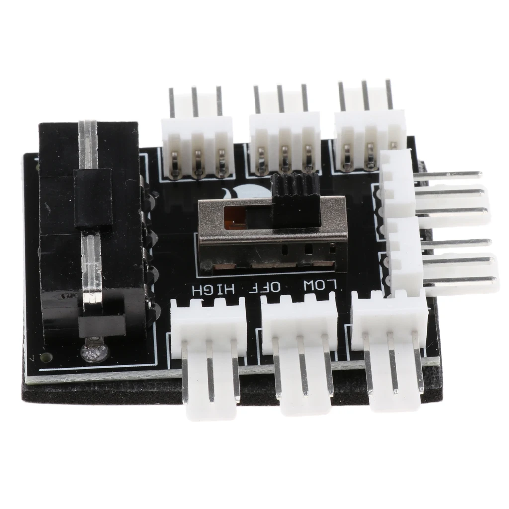 4 контактный IDE К 8 канальному 3 контактному разъему с гнездом вентилятора 12 в блок