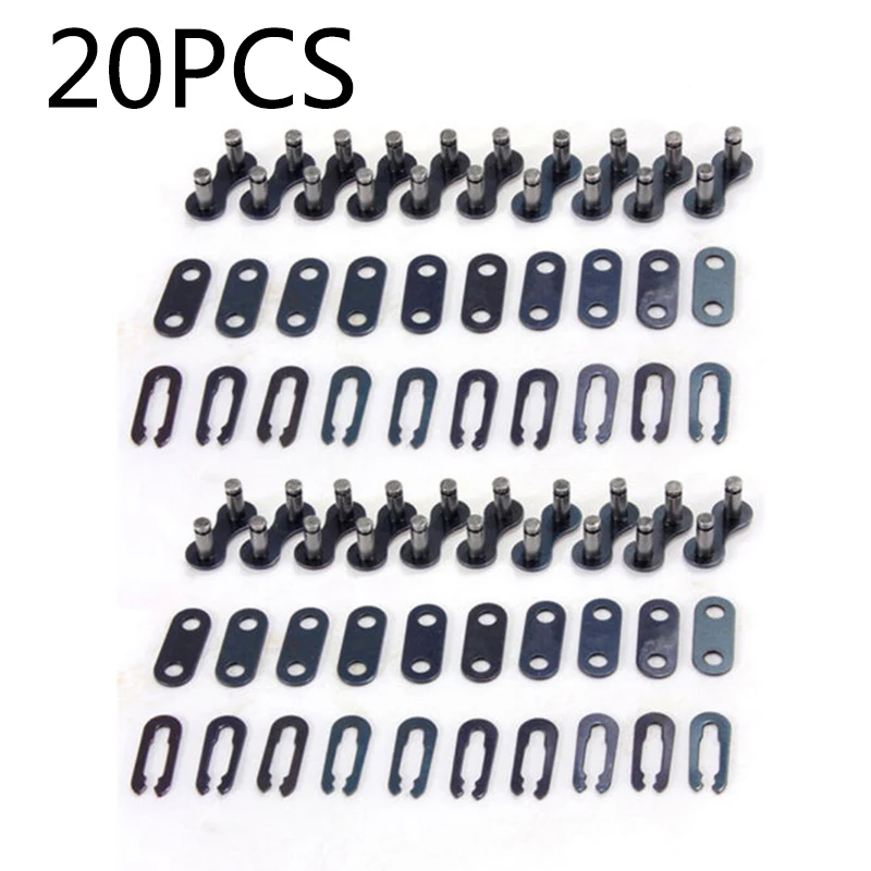 

20 X Bicycle Bike Chain Master Link Joint Connector Single Speed Quick Clip Tool