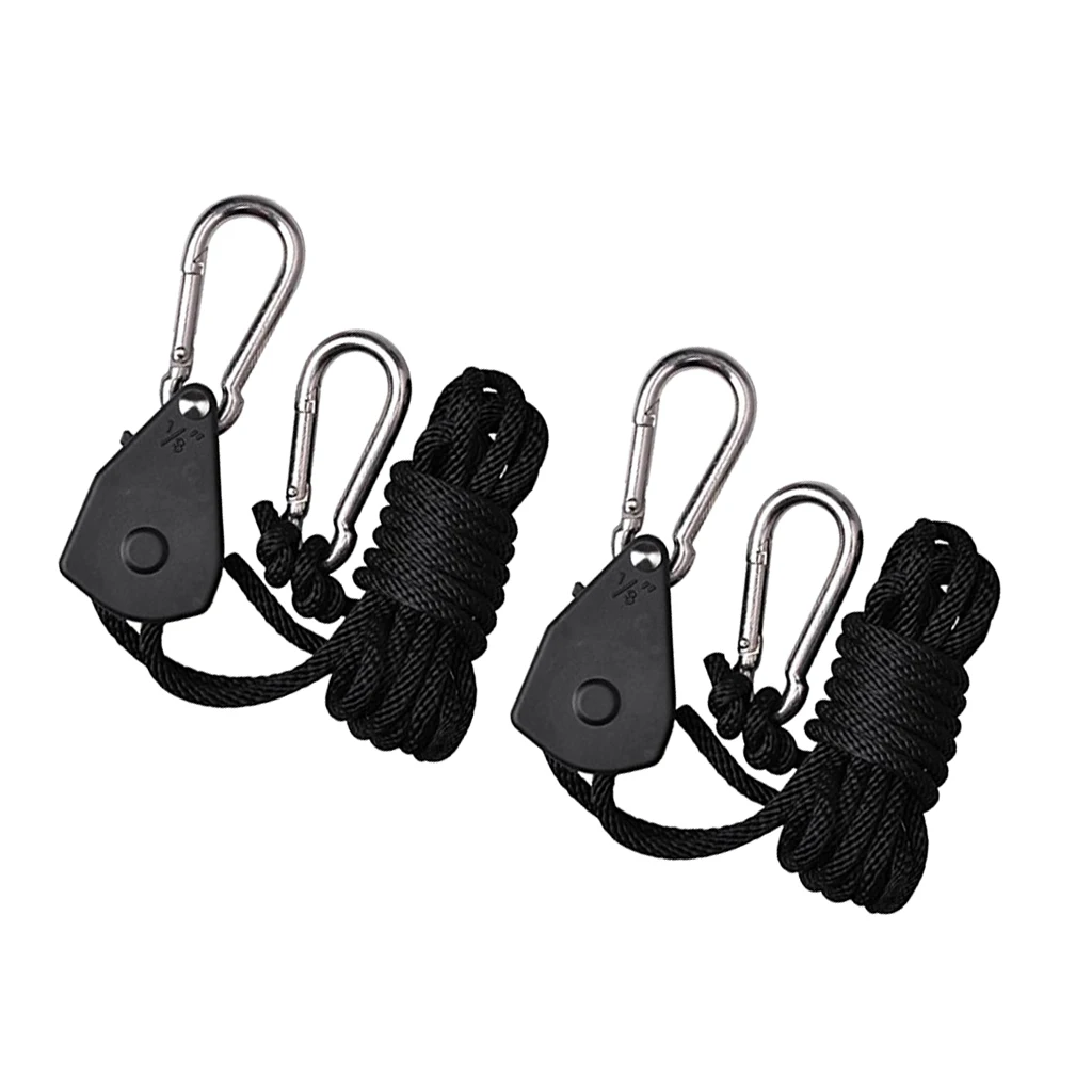 

Heavy-duty Adjustable Ratchet Rope Garden Supplies for Hydroponic/Grow Tent