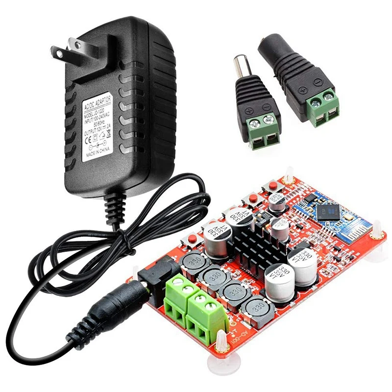 TDA7492P 50 Вт + аудио Мощность Bluetooth усилитель доска 2 канала Беспроводной цифровой