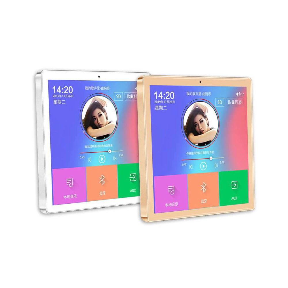 4 дюйма bluetooth FM радио усилитель домашний аудио мини стены Поддержка USB TF дверной