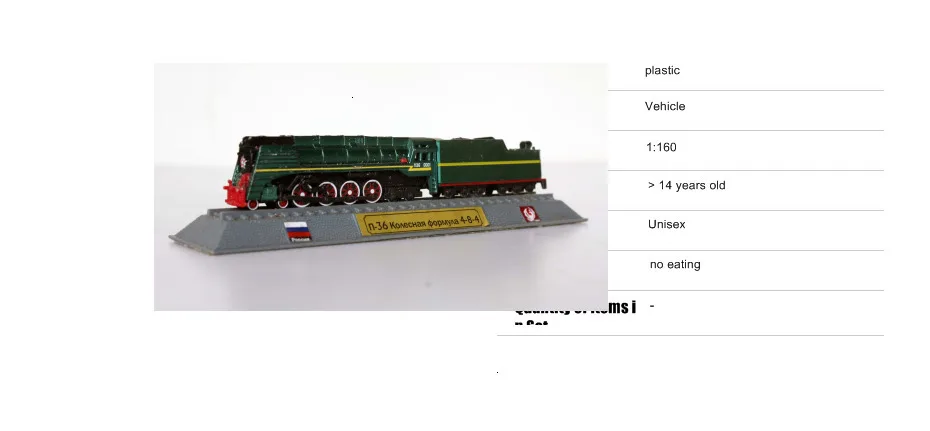 1: 160 N масштаб статическая модель поезда дисплей Модель изысканное мастерство витрина коллекция подарки