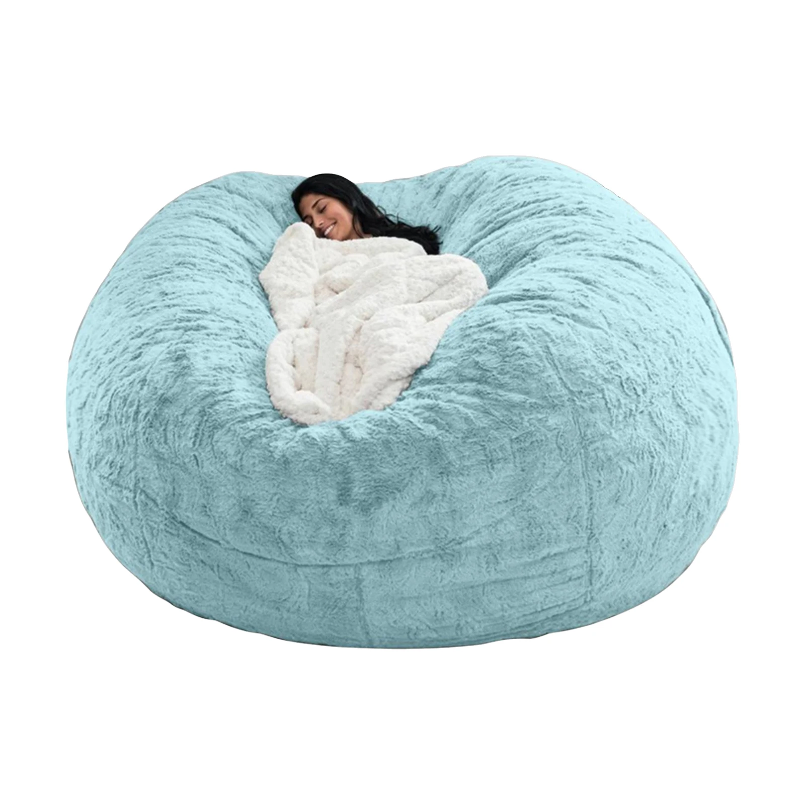 Чехол для кресла (без наполнителя) моющийся ультрамягкий Меховой чехол из ПВ