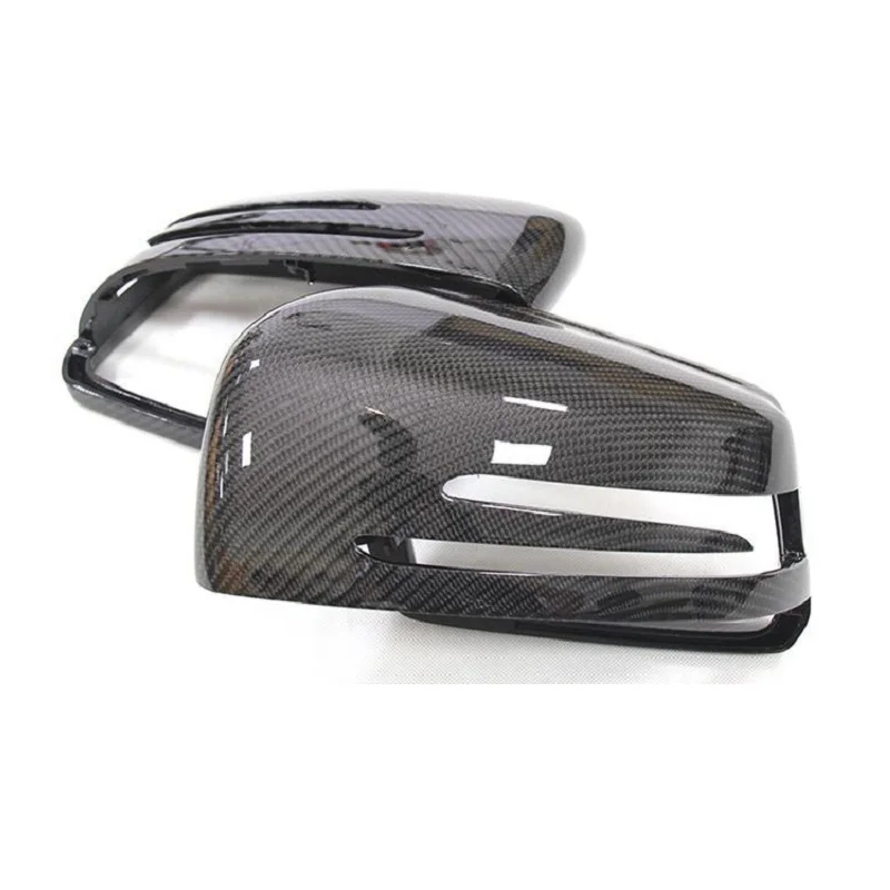 1:1 замена стильные накладки на зеркала из углеродного волокна подходят для Benz W204