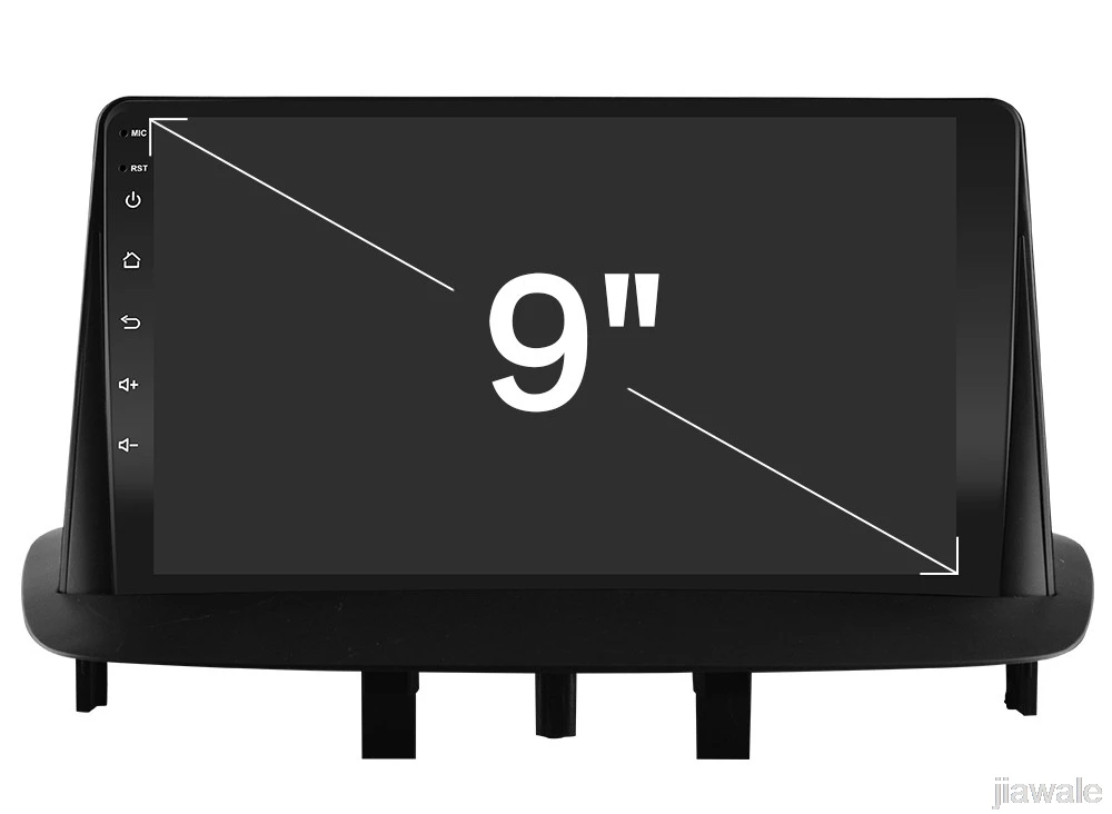 Автомобильный видеоплеер с восьмиядерным процессором экраном 9 дюймов 1280*720 QLED